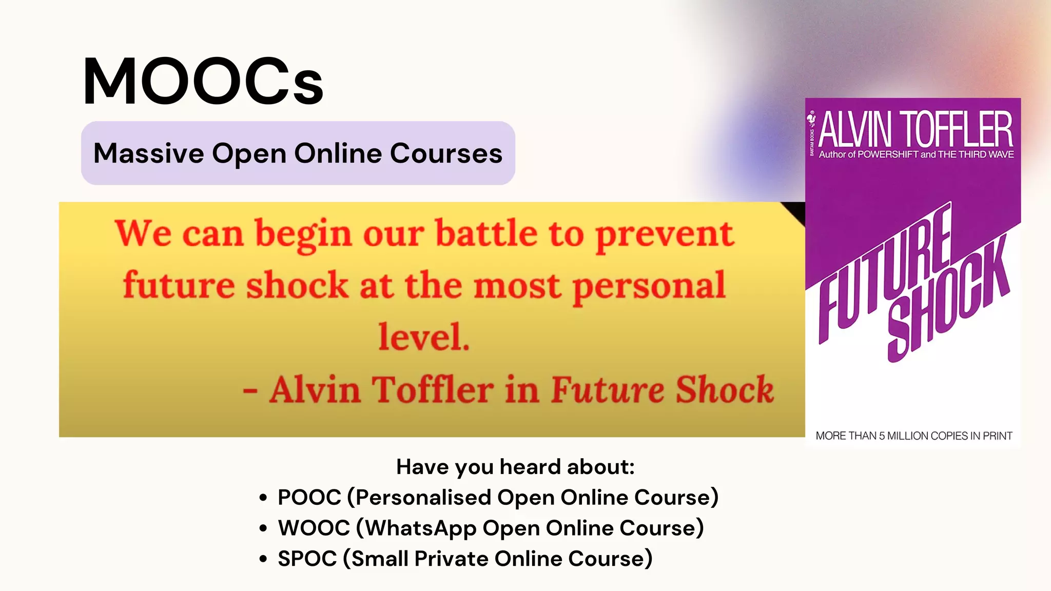 Session on PodMOOCs - AMITY University and AIU FDP 13 June 