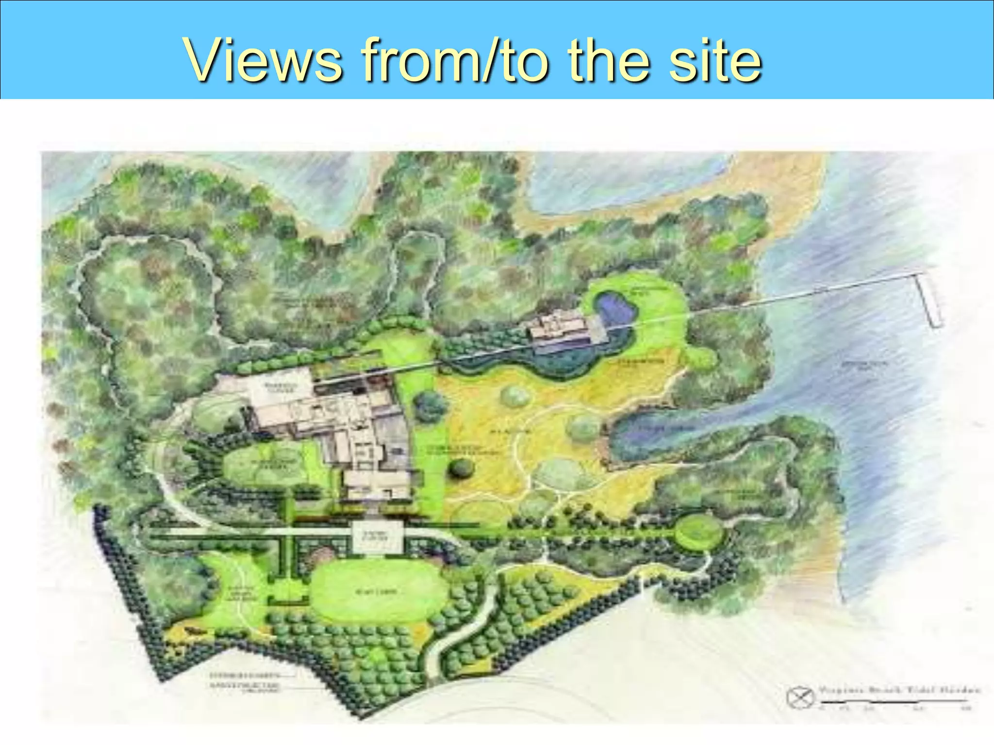 Views from/to the site
 