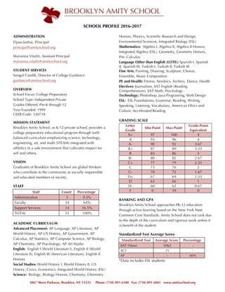 BROOKLYN AMITY SCHOOL
	 	
3867 Shore Parkway, Brooklyn, NY 11235 Phone: (718) 891 6100 Fax: (718) 891 6841 www.amityschool...