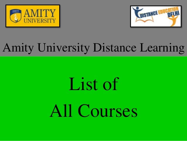Amity Distance Learning Mba Syllabus amity distance learning list of all courses Amity Distance Learning Mba Syllabus amity distance learning list of all courses