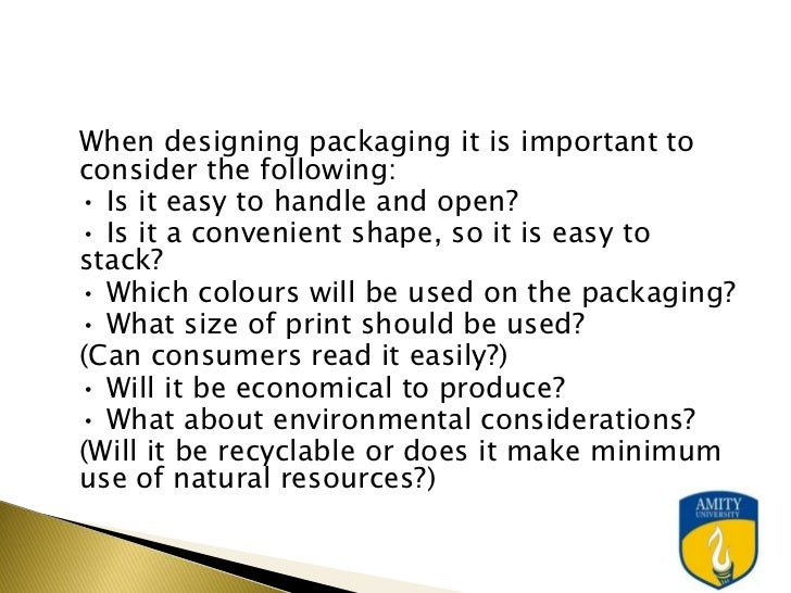 food packaging ppt