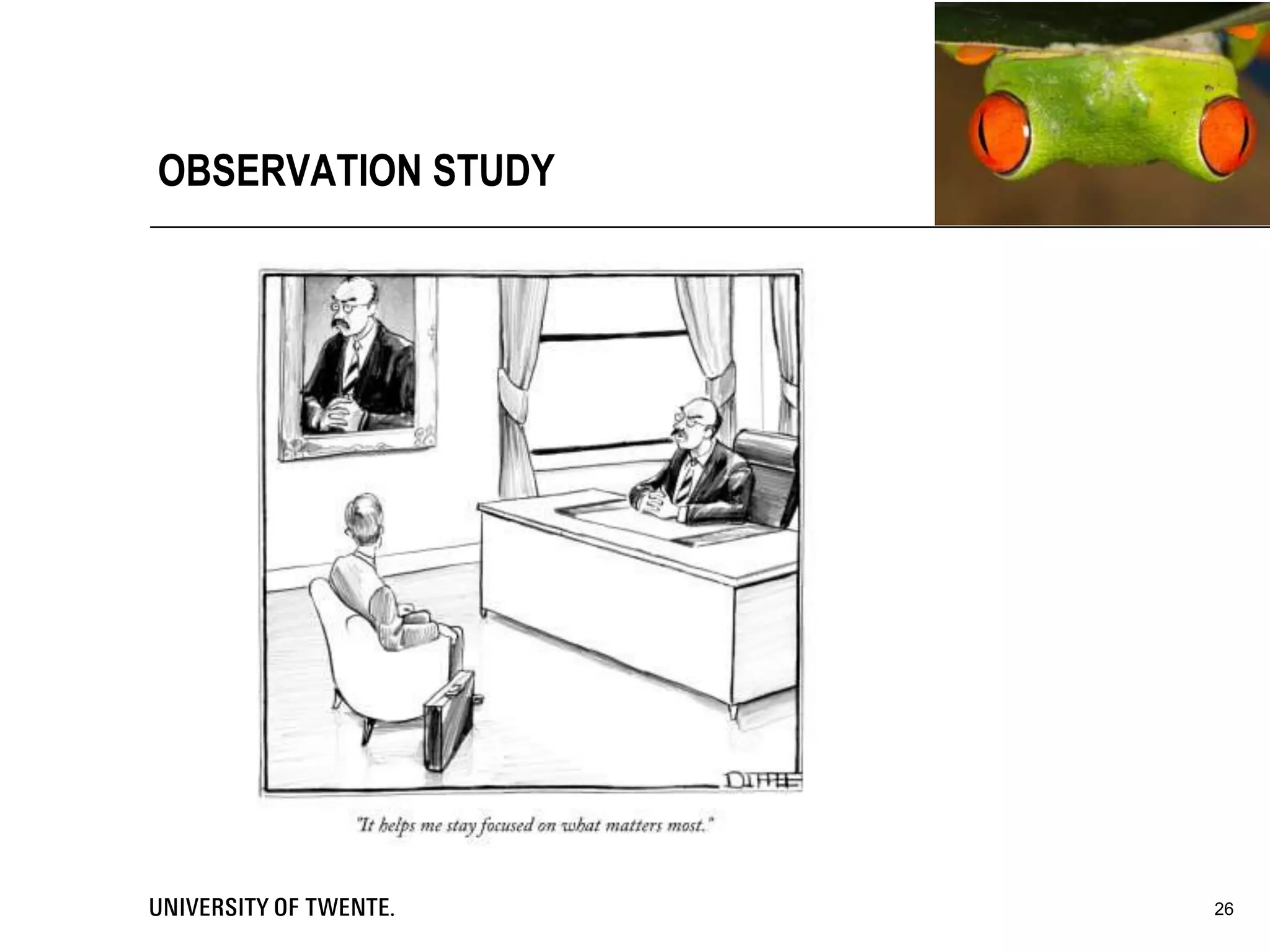 OBSERVATION STUDY
26
 