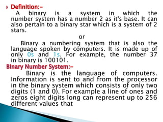 Binary true ppt | PPT