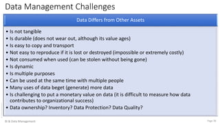 Business Intelligence (BI) and Data Management Basics | PDF