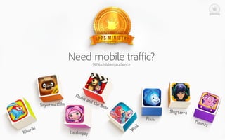Mobile traffic (children audience)