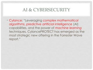 Adversarial Machine Learning in Cybersecurity.pptx