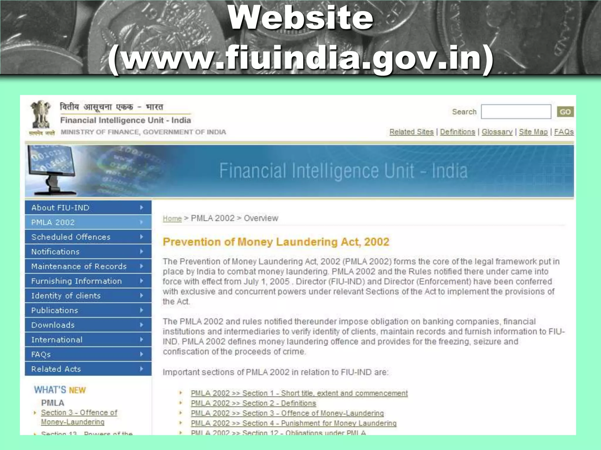 Aml cft training programme | PPT