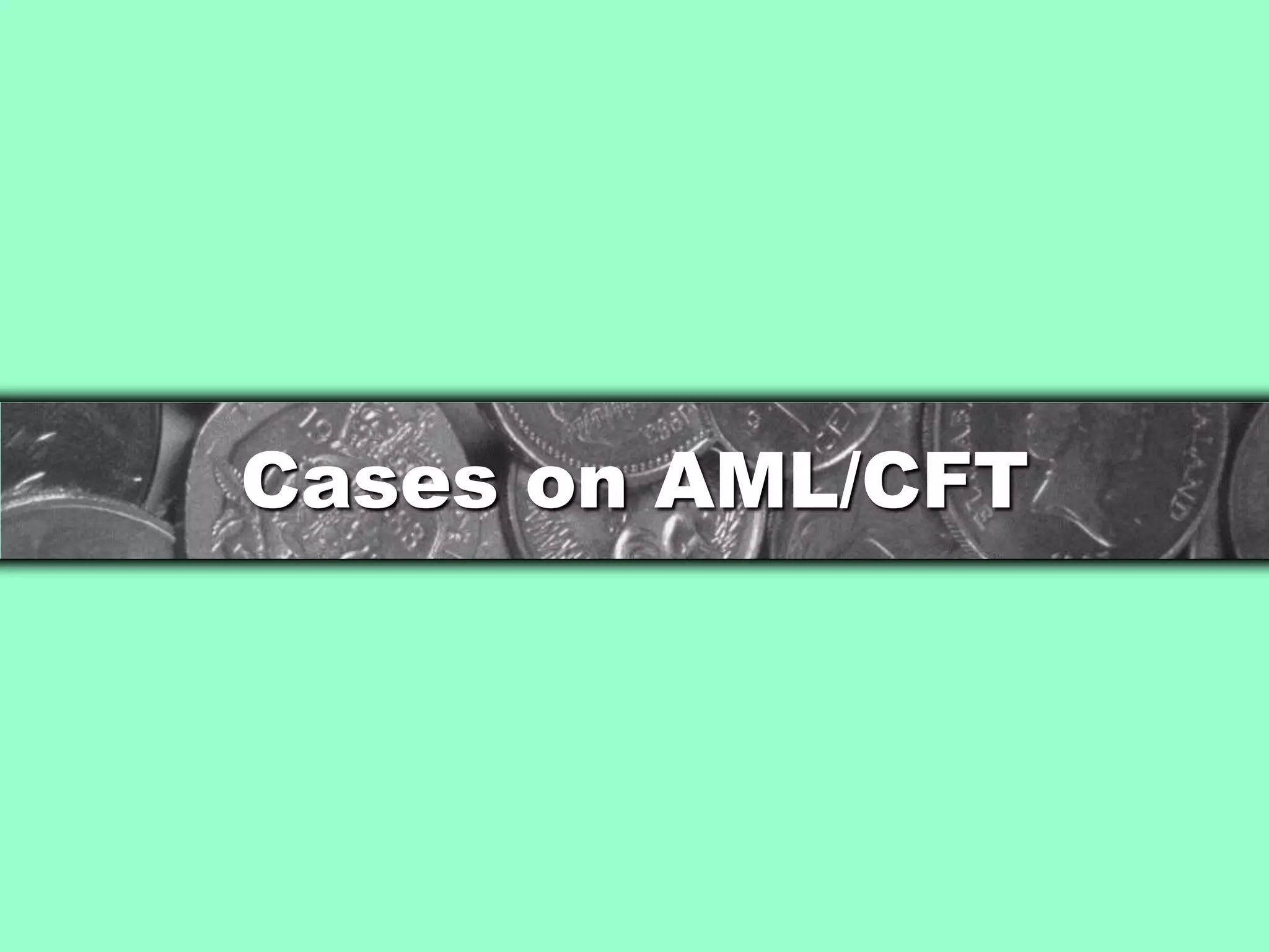 Aml cft training programme | PPT