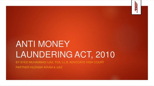 Aml 2010 Benami 2017 Taxbar