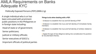AMLA powerpoint presentation; anti money-laundering | PPT