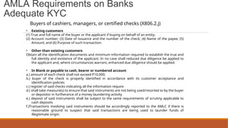 AMLA powerpoint presentation; anti money-laundering | PPT