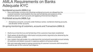 AMLA powerpoint presentation; anti money-laundering | PPT