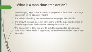 Anti Money Laundering Act - Philippines | PPTX