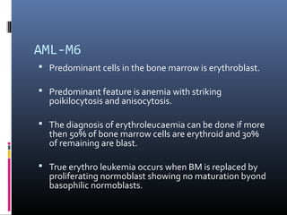 leukemia: Aml and all by asif | PPT