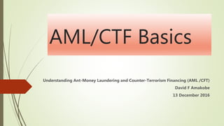 Aml basics | PPTX