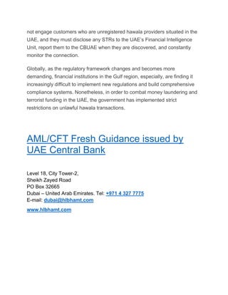 AML CFT Fresh Guidance issued by UAE Central Bank.pdf