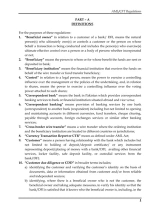 Anti money laundering and combating the financing of terrorism (AML/CFT ...