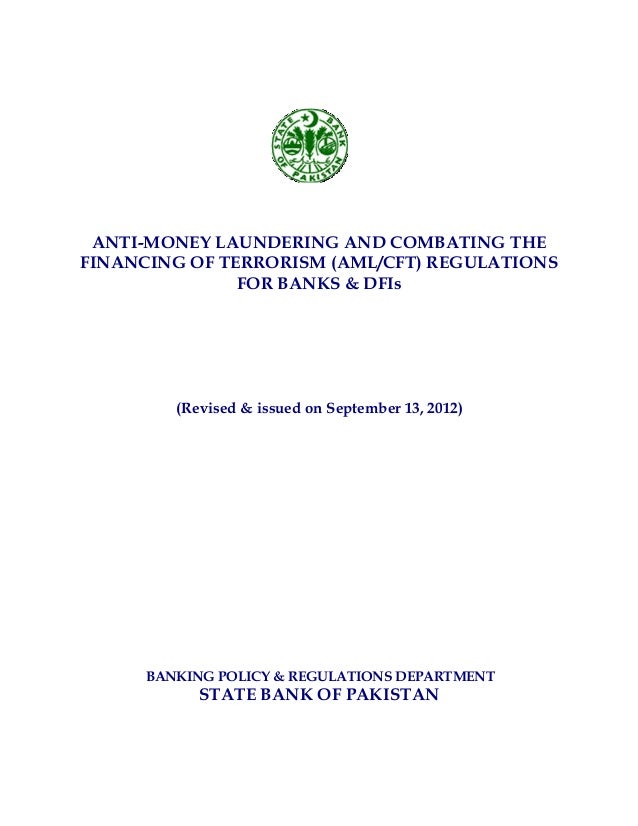 Anti Money Laundering And Combating The Financing Of Terrorism Aml C