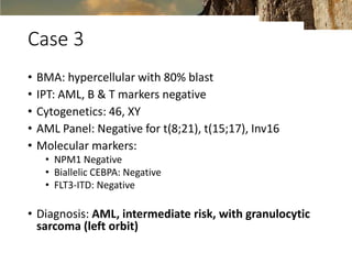 AML: improving standard therapy | PPTX