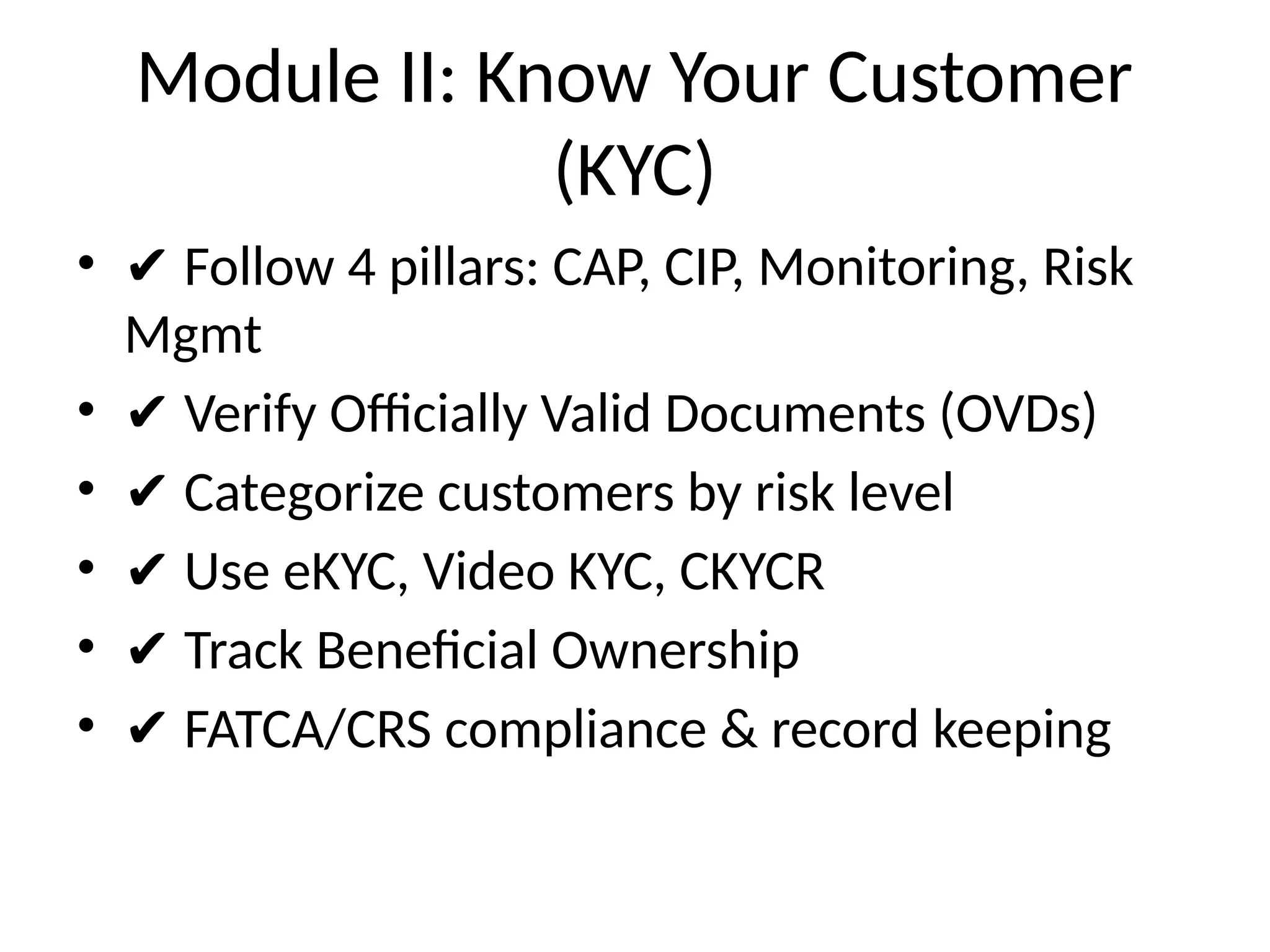 Cip Process Kyc AML_KYC_Compliance_Summary_PPT.pptx ABCG | PPTX