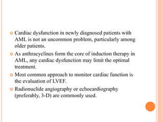 Aml with comorbidities | PPTX