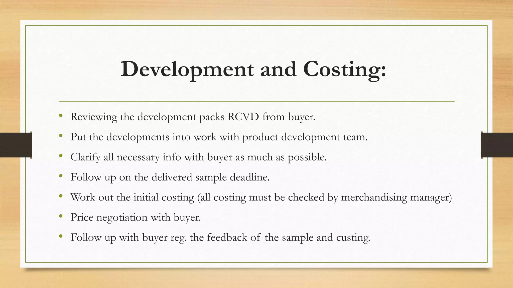 Merchandiser Development Amm roles and responsibilities of a merchandiser powerpoint ...