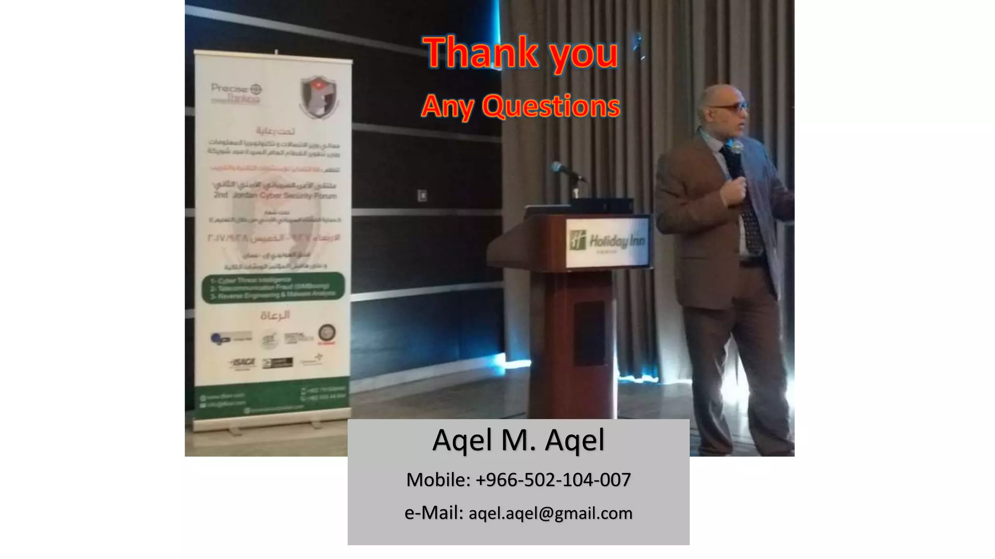 Aqel M. Aqel
Mobile: +966-502-104-007
e-Mail: aqel.aqel@gmail.com
 