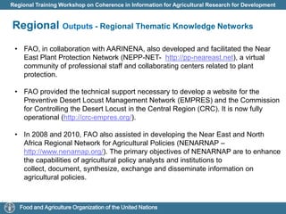 initiatives developed to help organizations active in agricultural science to publish and disseminate the results of their work