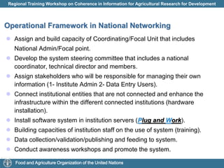 Institutionalization of networks; 