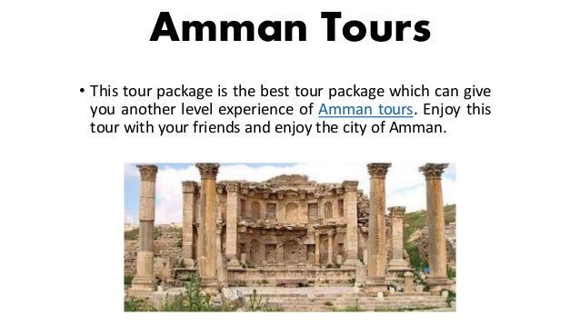 Book Best Amman Tours Packages at 