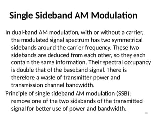 AM modulation week 4 (1).pptx comm systems | PPTX