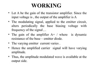 Explanation of AM Modulator Using Transistor Circuit.pptx