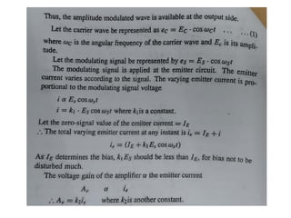 Explanation of AM Modulator Using Transistor Circuit.pptx