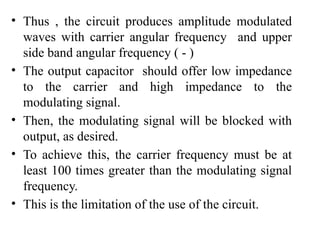 Explanation of AM Modulator Using Transistor Circuit.pptx