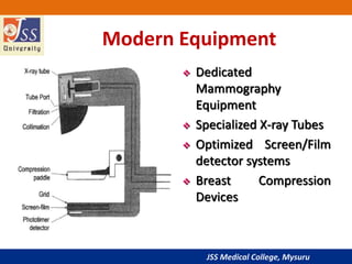 Mammogram Instrument Mammography technique | PPTX