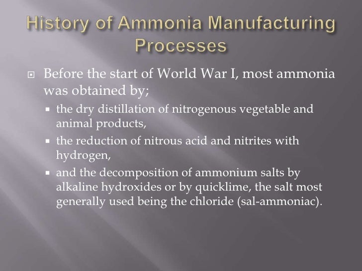 Ammonia