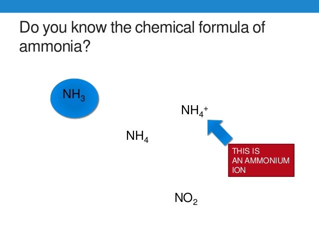 What is NH4?