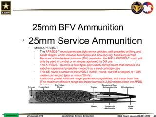 Ammunition Support for US Army Gunnery Ops | PPT