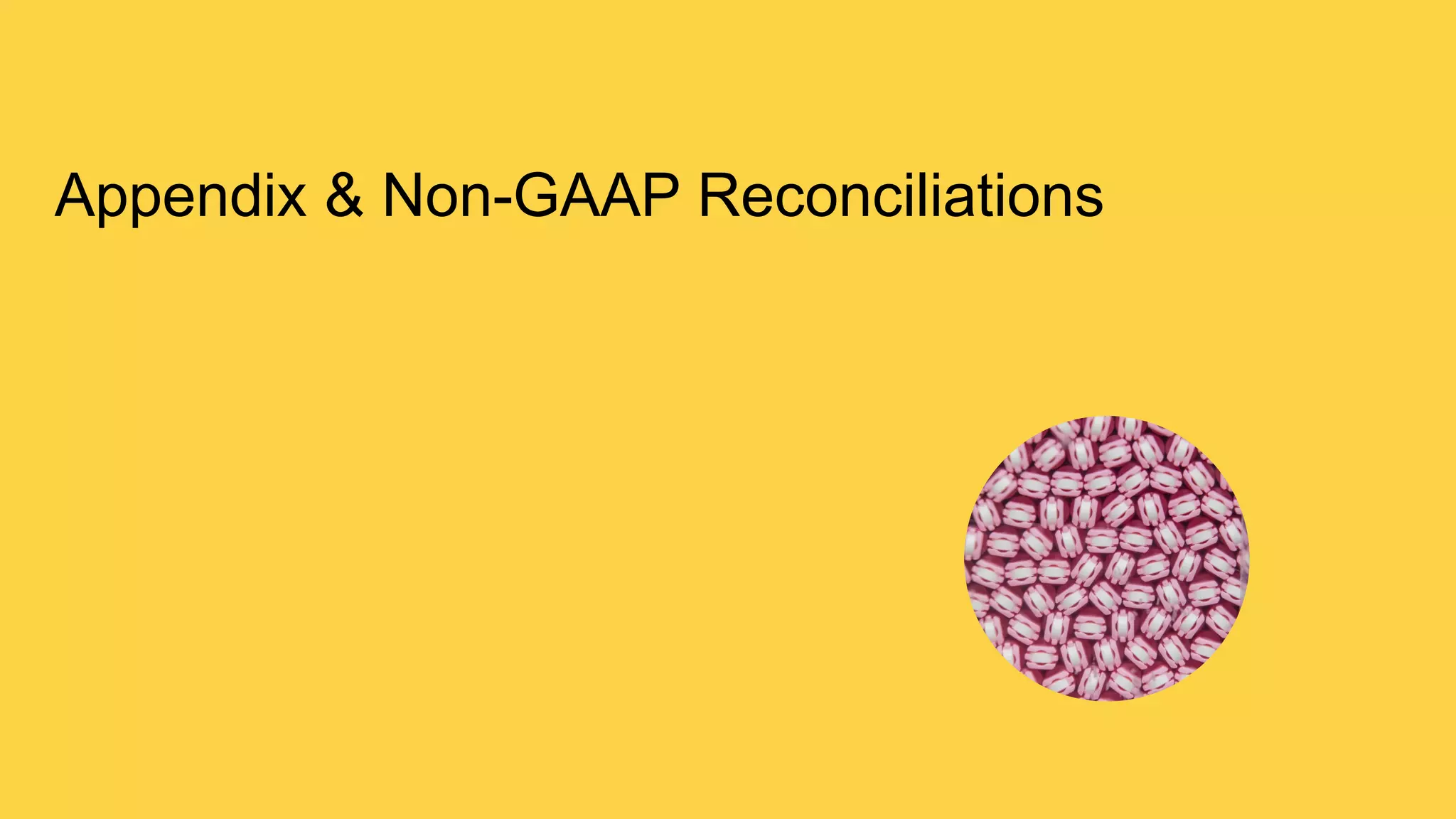 27
Appendix & Non-GAAP Reconciliations
 