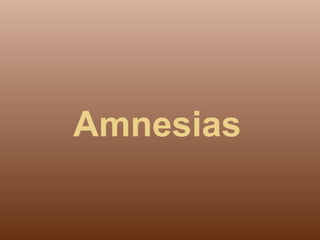 Amnesias 