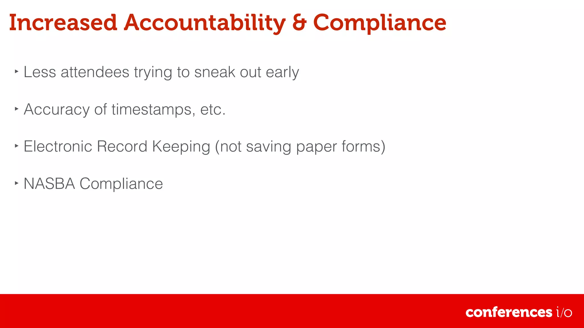 No More SignIn Sheets! How VSCPA Automated Their Group Live CPE Process PPT