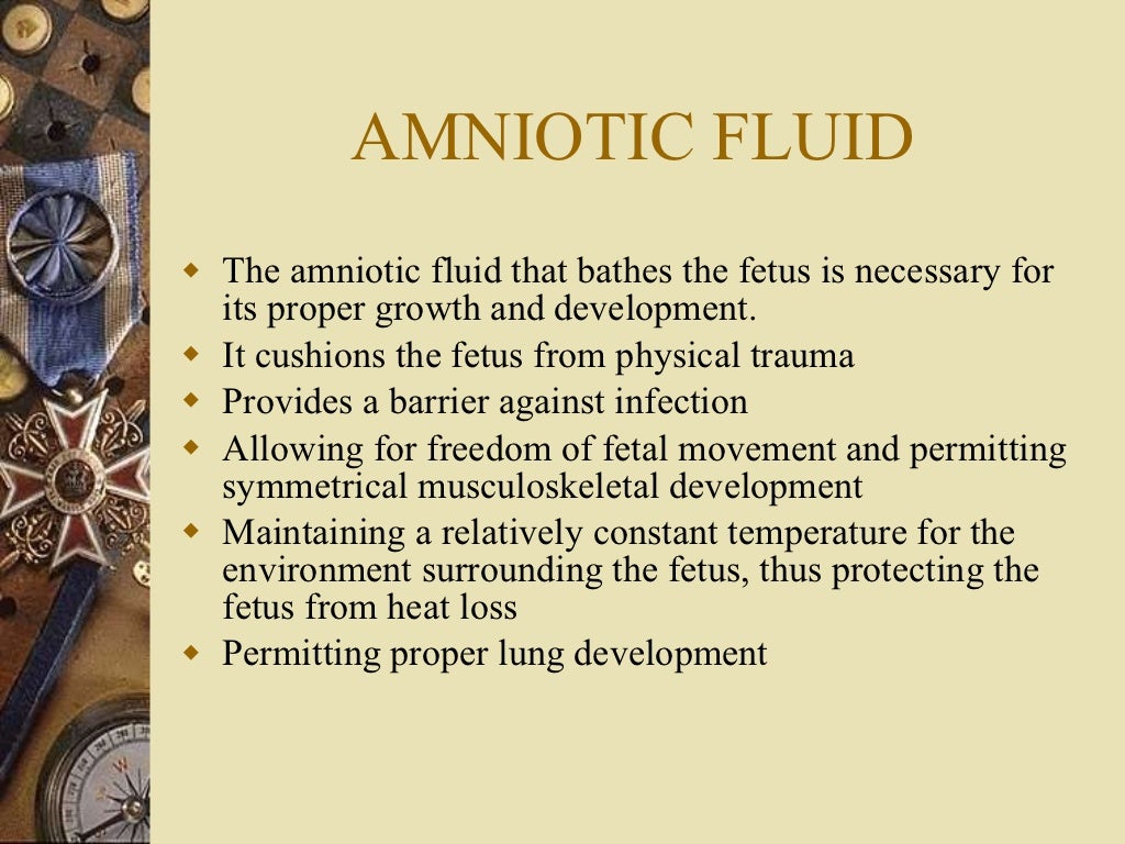 Amniotic fluid