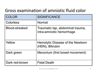 amnoitic Fluid Analyis.pptx