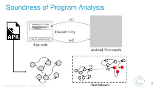 On the Soundness of Android Static Analysis | PPTX