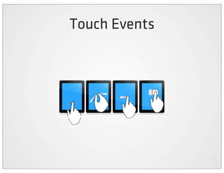 Touch Events
 