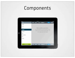 Components

    Lists
 