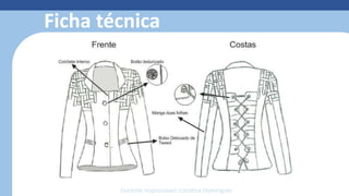 Ficha técnica
Docente responsável: Carolina Domingues
 