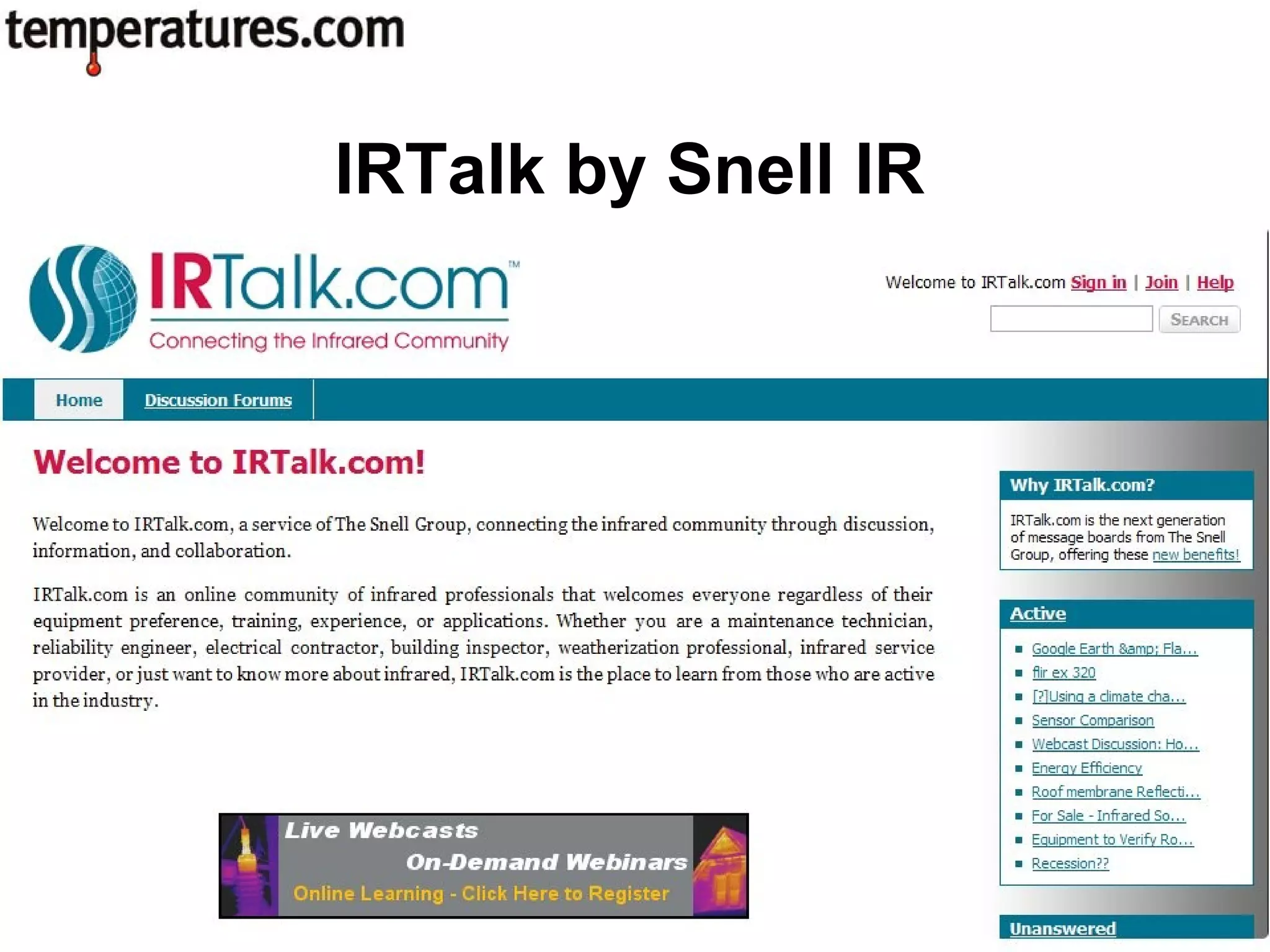 IRTalk by Snell IR
 