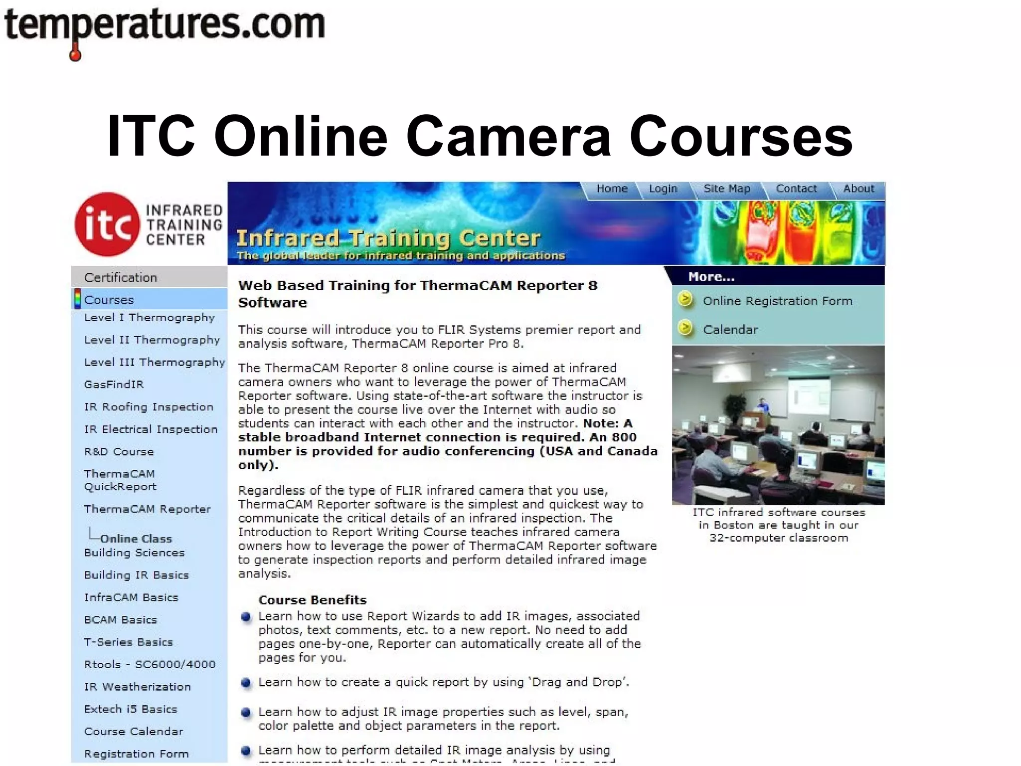 ITC Online Camera Courses
 