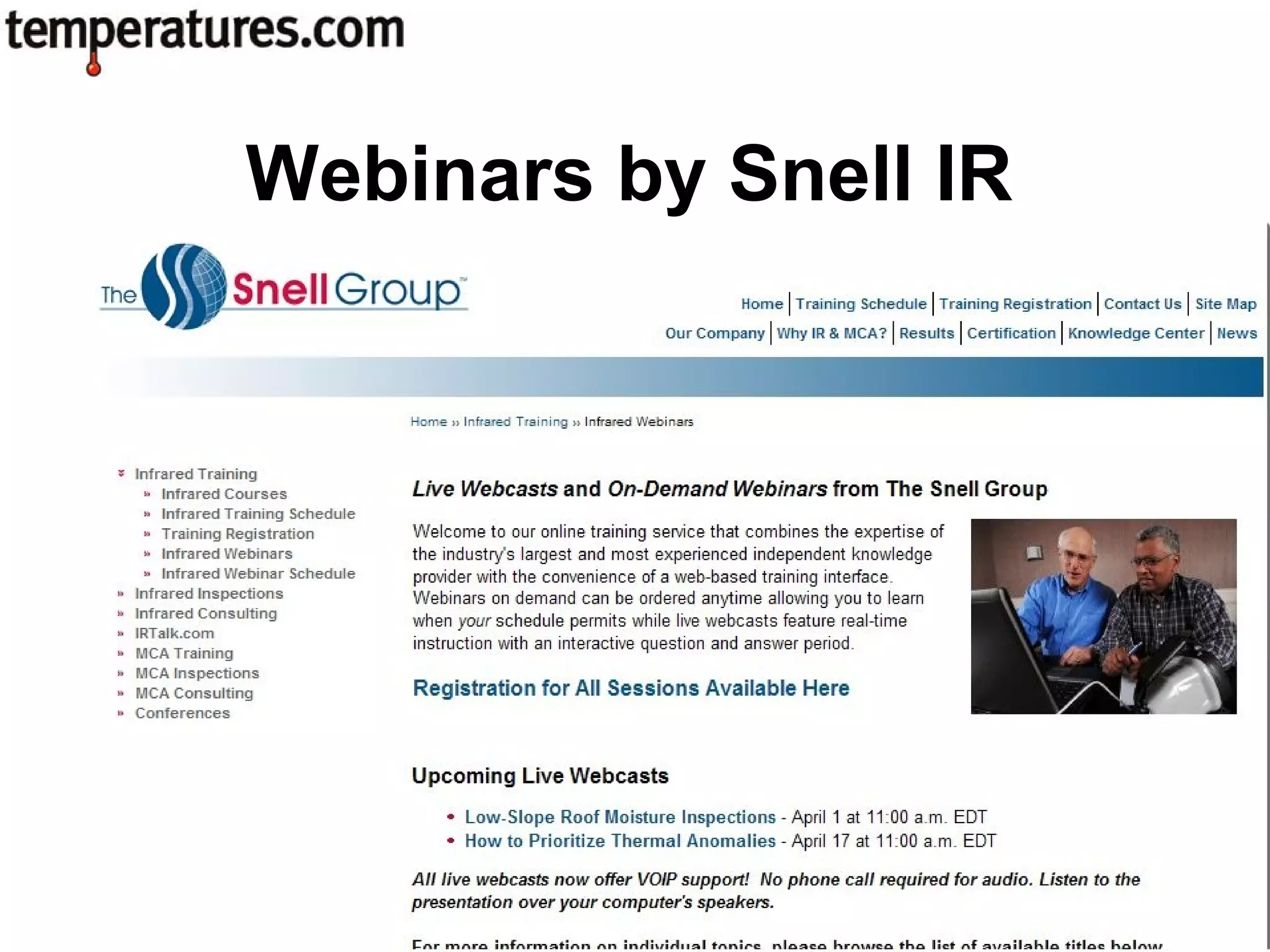 Webinars by Snell IR
 